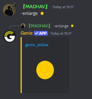 Enlarge Command Preview