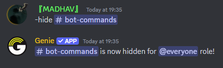 Hide Command Preview