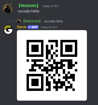 Qrcode Command Preview