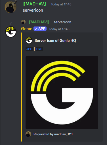 Servericon Command Preview